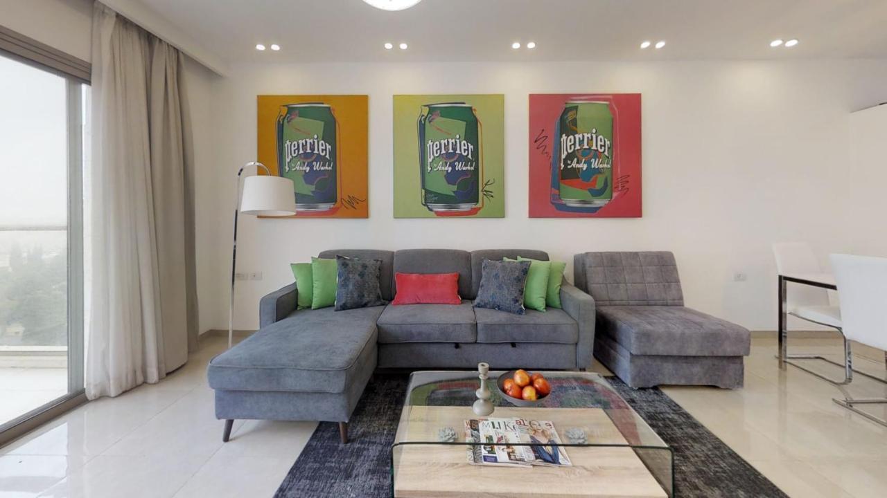 Exclusive Two-Bedroom Apartment With Parking Jerusalém Exterior foto